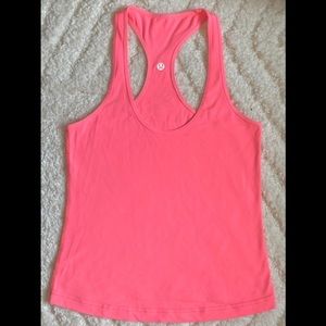 LULULEMON PINK WOMENS TANK TOP
